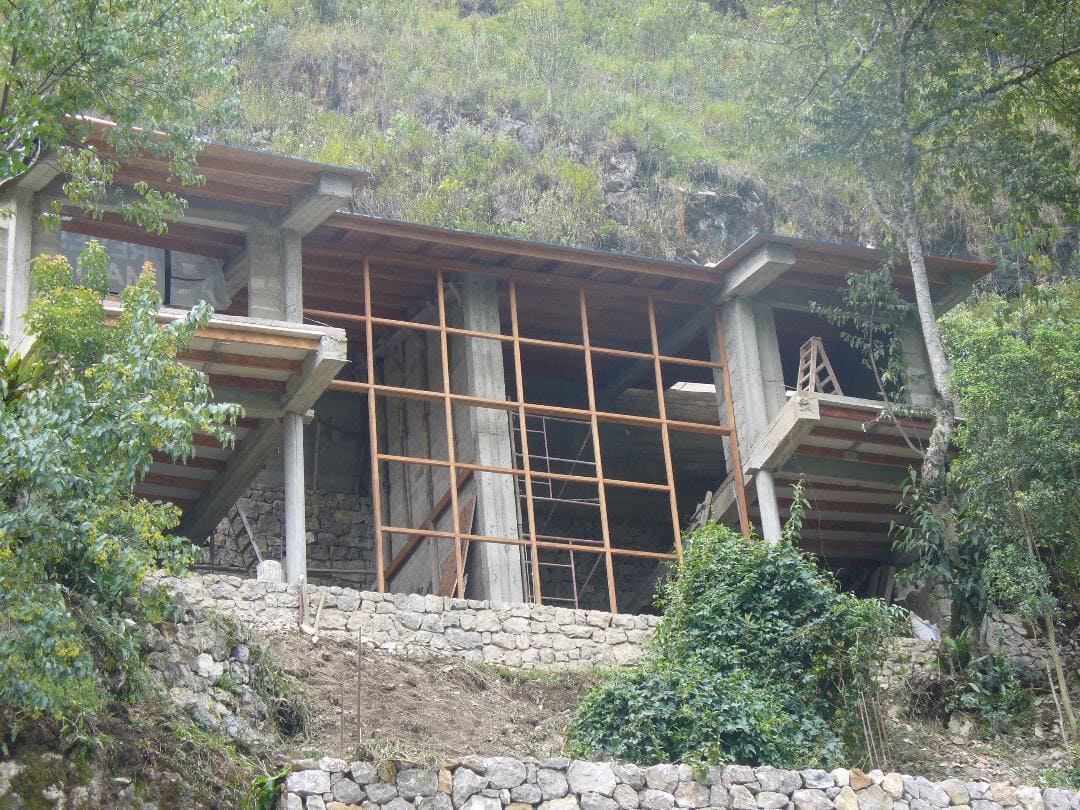 Fachada Bungalow Bungalow 1 - Bungalow 2 en construccion